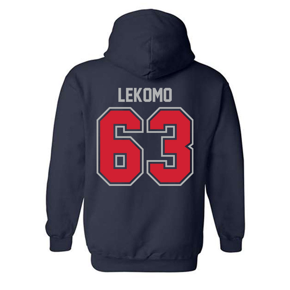 Robert Morris - NCAA Football : Yann Lekomo - Classic Shersey Hooded Sweatshirt