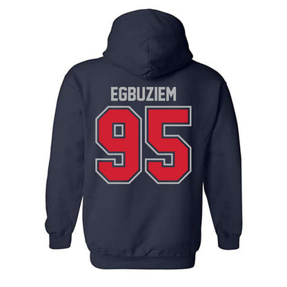 Robert Morris - NCAA Football : Okechukwu Egbuziem - Classic Shersey Hooded Sweatshirt-1