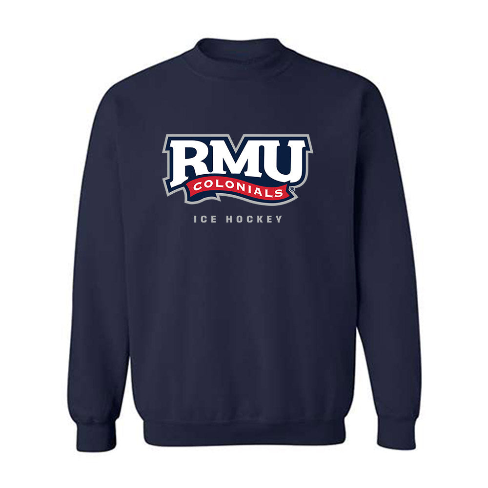 Robert Morris - NCAA Men's Ice Hockey : Cameron Garvey - Classic Shersey Crewneck Sweatshirt-0