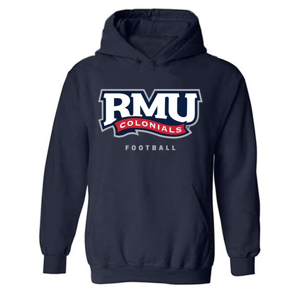 Robert Morris - NCAA Football : DJ Moyer - Classic Shersey Hooded Sweatshirt