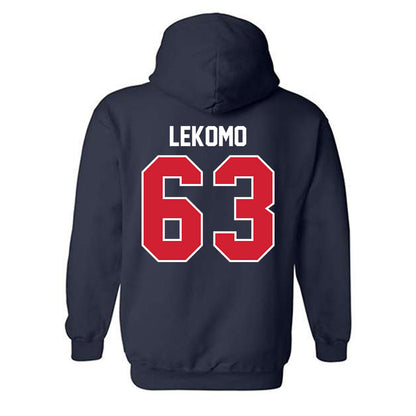 Robert Morris - NCAA Football : Yann Lekomo - Classic Fashion Shersey Hooded Sweatshirt