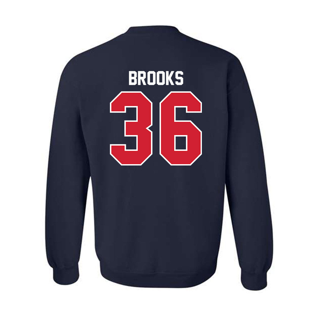 Robert Morris - NCAA Football : Taelen Brooks - Classic Fashion Shersey Crewneck Sweatshirt-1
