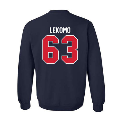 Robert Morris - NCAA Football : Yann Lekomo - Classic Fashion Shersey Crewneck Sweatshirt
