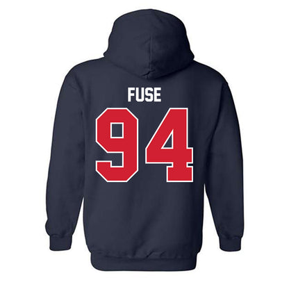 Robert Morris - NCAA Football : Semaj Fuse - Classic Fashion Shersey Hooded Sweatshirt-1