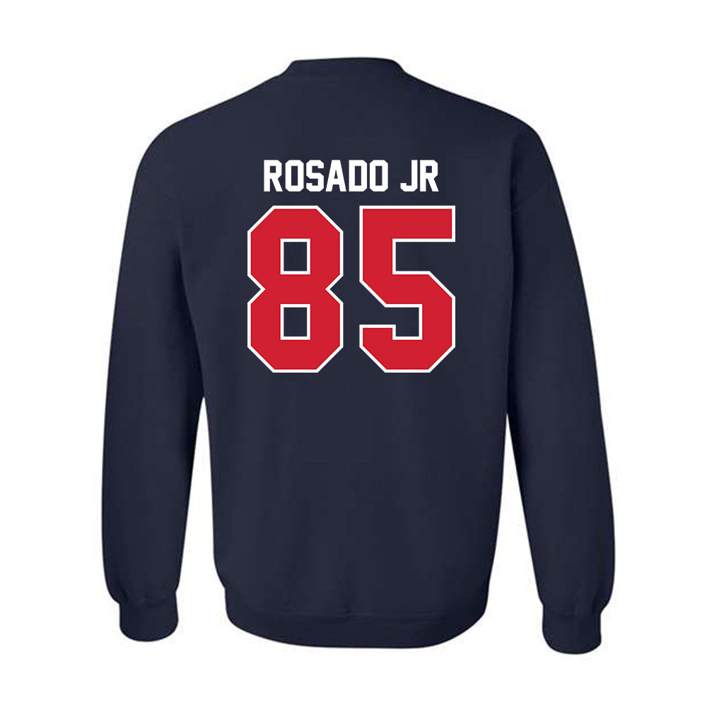 Robert Morris - NCAA Football : Justin Rosado Jr - Classic Fashion Shersey Crewneck Sweatshirt-1
