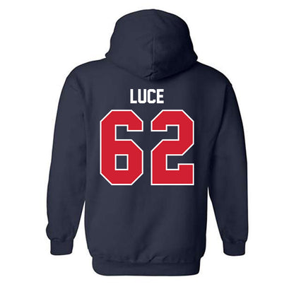 Robert Morris - NCAA Football : Vince Luce - Classic Fashion Shersey Hooded Sweatshirt-1