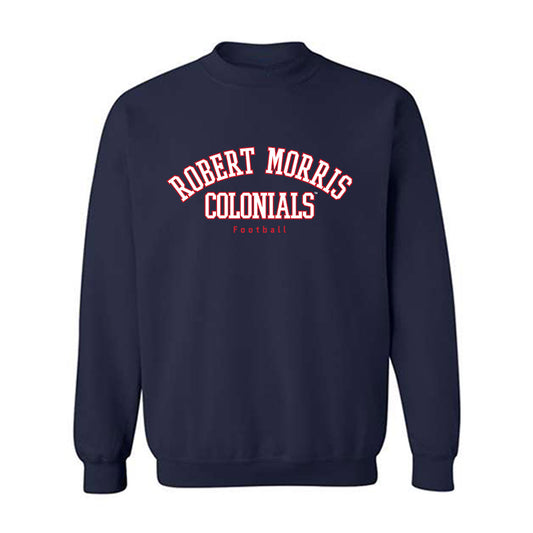 Robert Morris - NCAA Football : Justin Rosado Jr - Classic Fashion Shersey Crewneck Sweatshirt-0