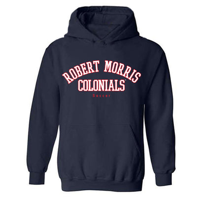 Robert Morris - NCAA Men's Soccer : Chase Alexandre - Classic Fashion Shersey Hooded Sweatshirt