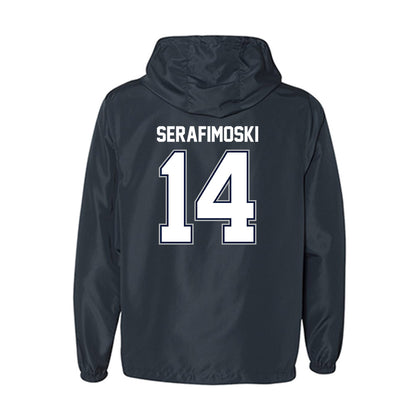 Robert Morris - NCAA Men's Basketball : Vasilije Serafimoski - Windbreaker-1