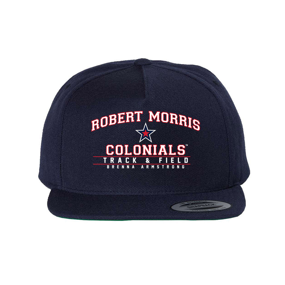 Robert Morris - NCAA Women's Track & Field : Brenna Armstrong - Snapback Hat-0