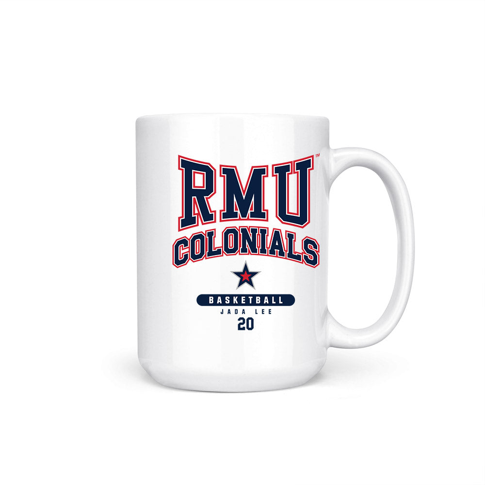 Robert Morris - NCAA Women's Basketball : Jada Lee - Coffee Mug-0