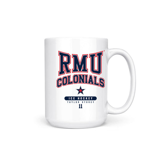 Robert Morris - NCAA Women's Ice Hockey : Taylor Storey - Coffee Mug-0