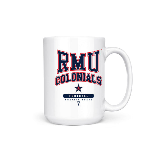 Robert Morris - NCAA Football : Knaheim Bragg - Coffee Mug-0