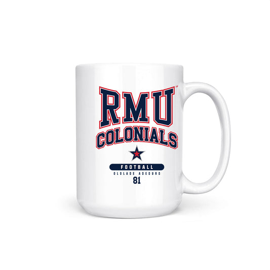 Robert Morris - NCAA Football : Ololade Adeduro - Coffee Mug-0