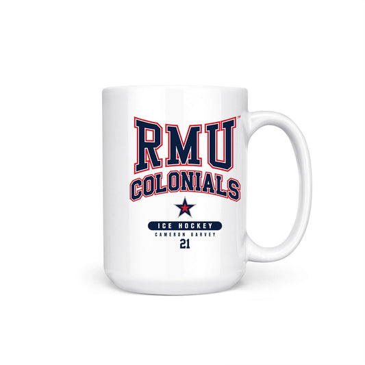 Robert Morris - NCAA Men's Ice Hockey : Cameron Garvey - Coffee Mug-0