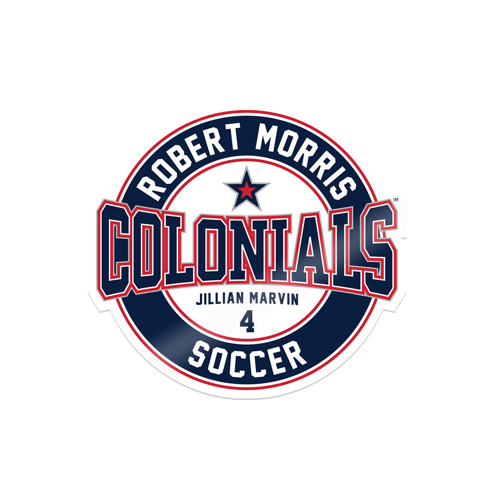 Robert Morris - NCAA Women's Soccer : Jillian Marvin - Sticker-0