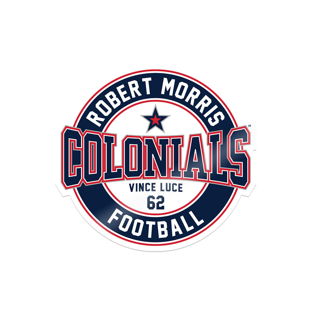 Robert Morris - NCAA Football : Vince Luce - Sticker-0