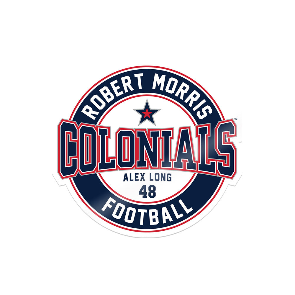 Robert Morris - NCAA Football : Alex Long - Sticker-0