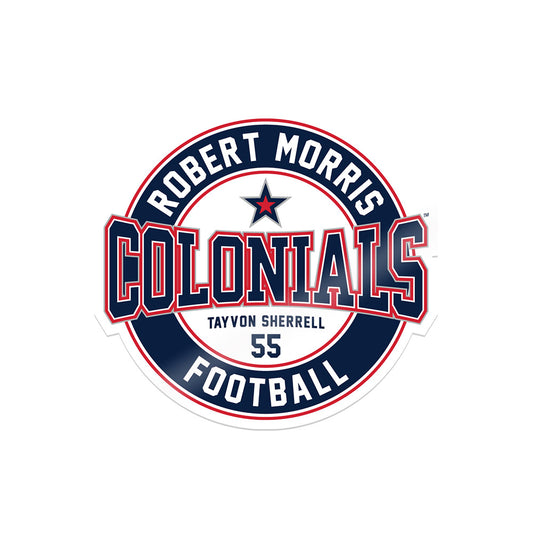 Robert Morris - NCAA Football : Tayvon Sherrell - Sticker-0