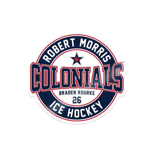 Robert Morris - NCAA Men's Ice Hockey : Braden Rourke - Sticker-0