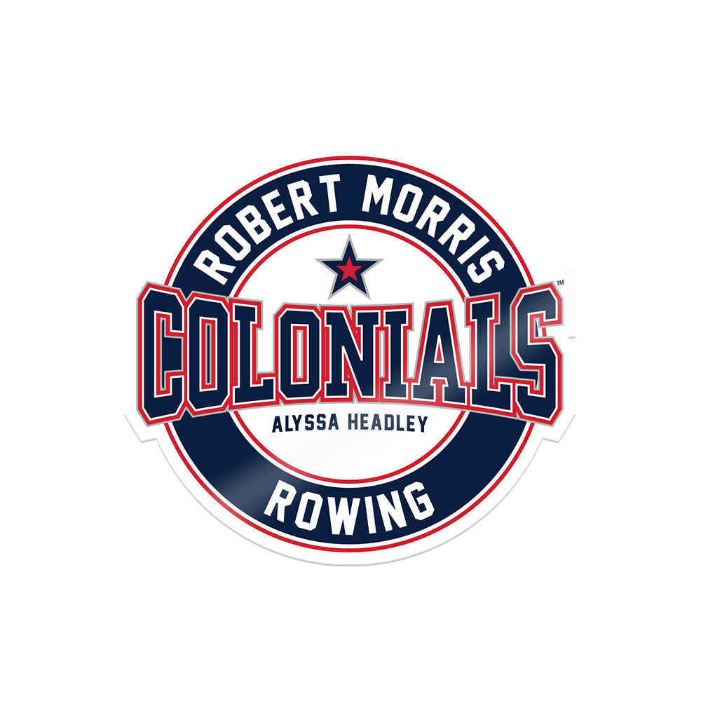 Robert Morris - NCAA Women's Rowing : Alyssa Headley - Sticker-0