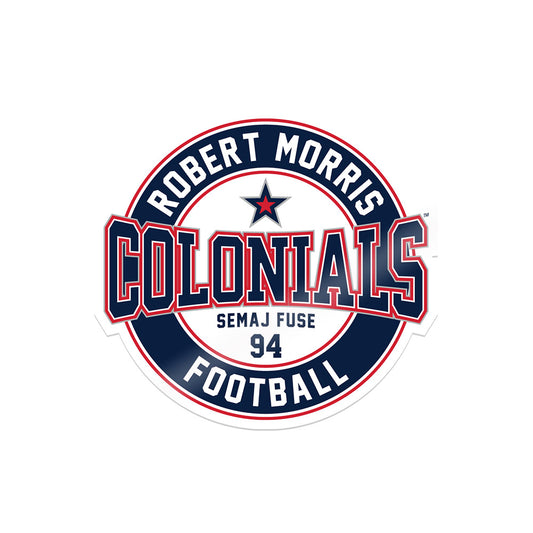 Robert Morris - NCAA Football : Semaj Fuse - Sticker-0