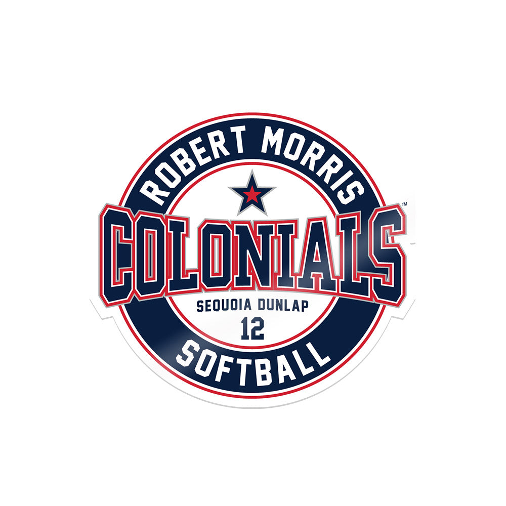 Robert Morris - NCAA Softball : Sequoia Dunlap - Sticker-0