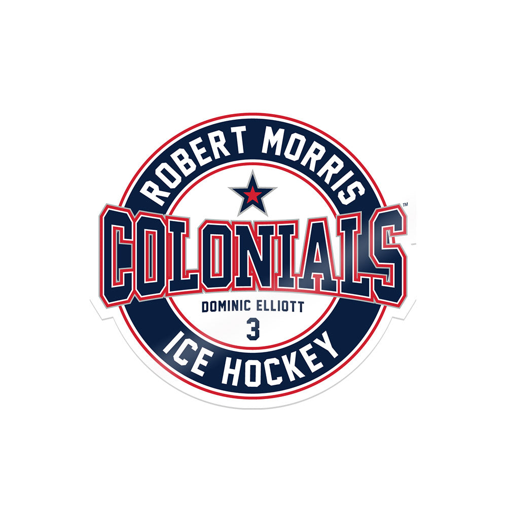 Robert Morris - NCAA Men's Ice Hockey : Dominic Elliott - Sticker-0
