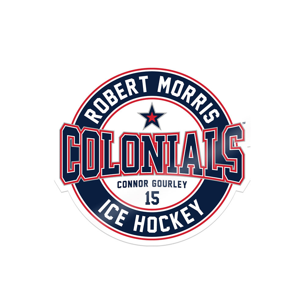 Robert Morris - NCAA Men's Ice Hockey : Connor Gourley - Sticker-0
