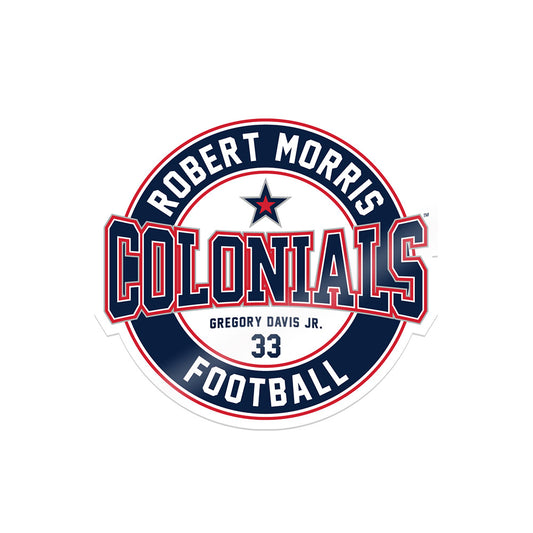 Robert Morris - NCAA Football : Gregory Davis Jr. - Sticker-0
