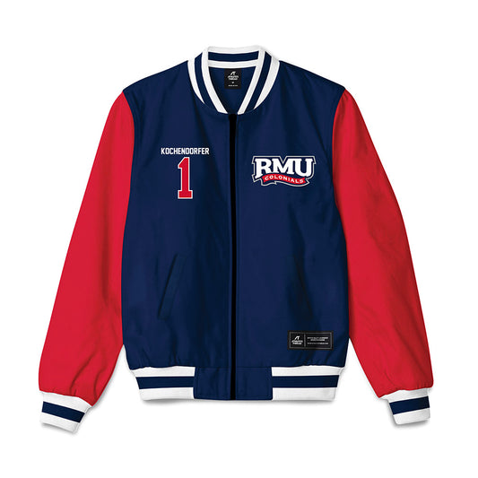 Robert Morris - NCAA Men's Ice Hockey : Croix Kochendorfer - Bomber Jacket-0