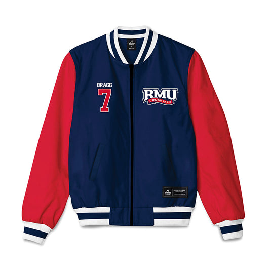 Robert Morris - NCAA Football : Knaheim Bragg - Bomber Jacket-0