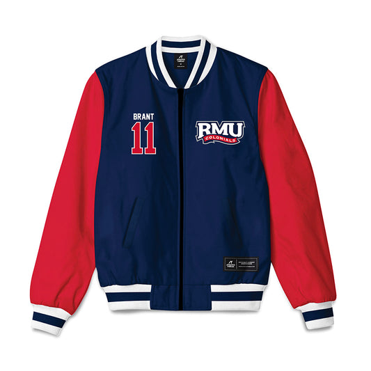 Robert Morris - NCAA Softball : Mary Brant - Bomber Jacket-0