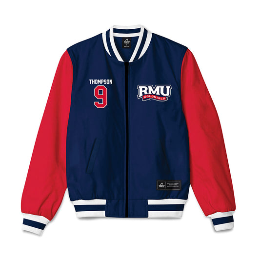 Robert Morris - NCAA Softball : Erynn Thompson - Bomber Jacket-0