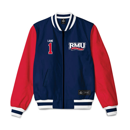 Robert Morris - NCAA Men's Soccer : Josh Lane - Bomber Jacket-0