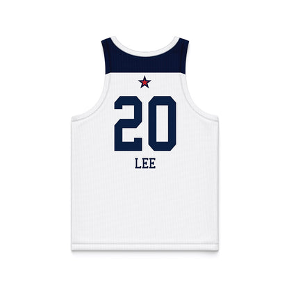 Robert Morris - NCAA Women's Basketball : Jada Lee - White Basketball Jersey-1