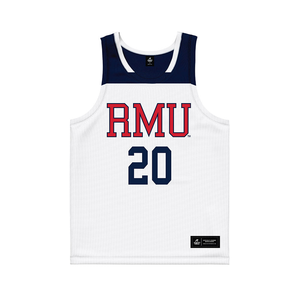 Robert Morris - NCAA Women's Basketball : Jada Lee - White Basketball Jersey-0