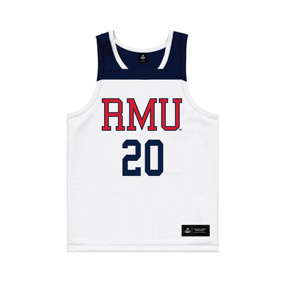 Robert Morris - NCAA Women's Basketball : Jada Lee - White Basketball Jersey-0