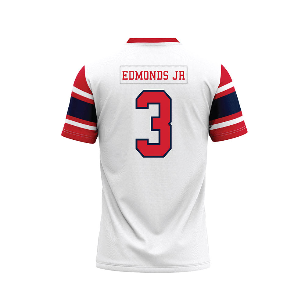 Robert Morris - NCAA Football : Tyvon Edmonds Jr - White Football Jersey-1
