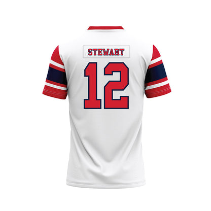 Robert Morris - NCAA Football : Isaiah Stewart - White Football Jersey-1