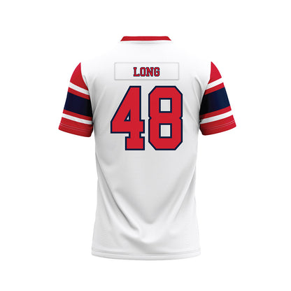 Robert Morris - NCAA Football : Alex Long - White Football Jersey-1