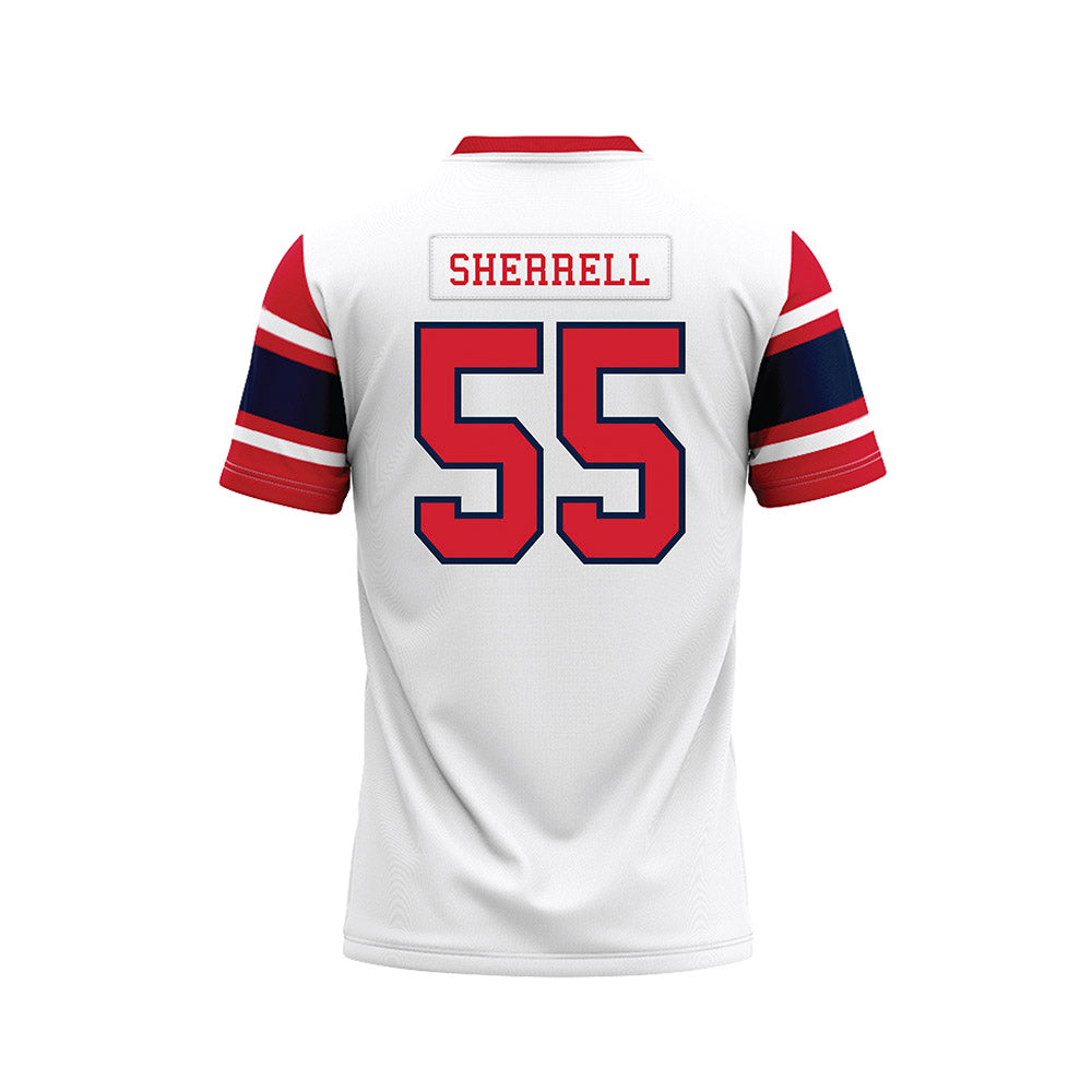 Robert Morris - NCAA Football : Tayvon Sherrell - White Football Jersey-1