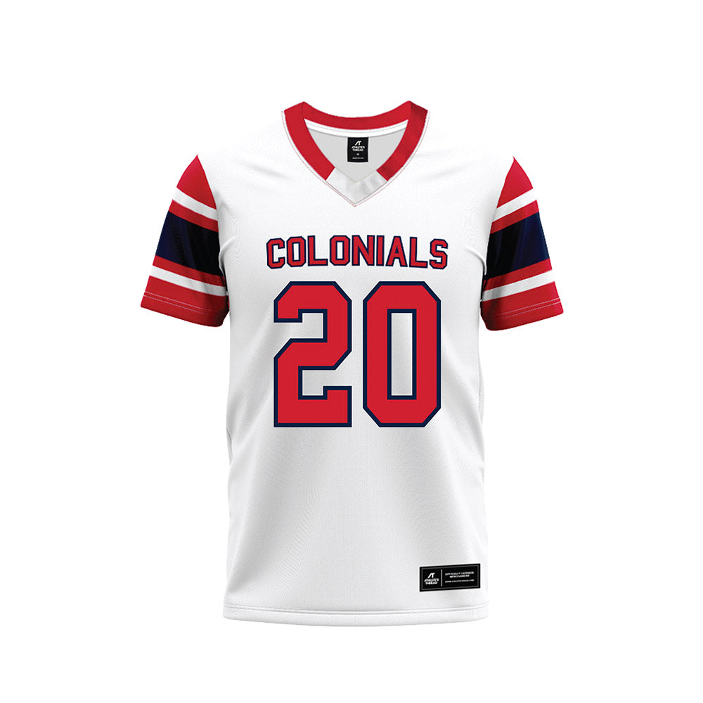 Robert Morris - NCAA Football : Shawn Charles - White Football Jersey-0