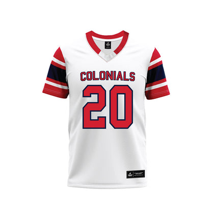 Robert Morris - NCAA Football : Shawn Charles - White Football Jersey-0