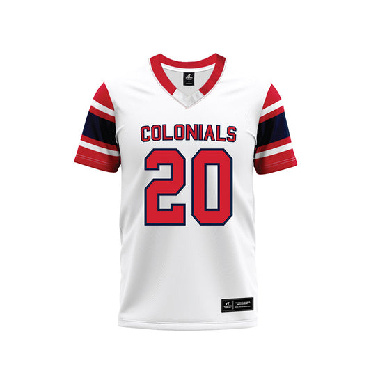 Robert Morris - NCAA Football : Shawn Charles - White Football Jersey-0