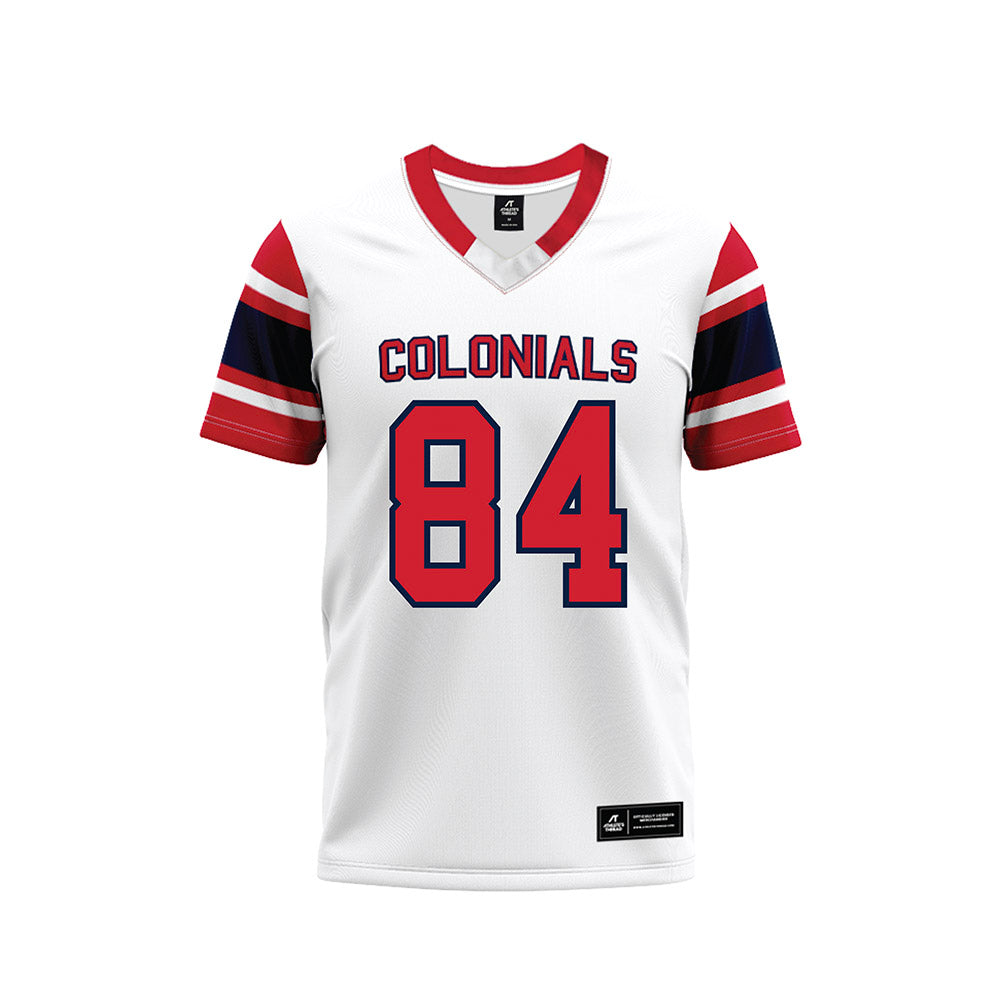 Robert Morris - NCAA Football : Domonic Eyo - White Football Jersey-0