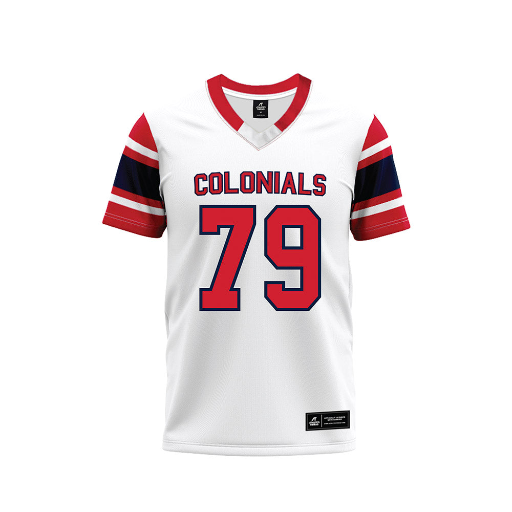 Robert Morris - NCAA Football : Jaden Rolling - White Football Jersey-0