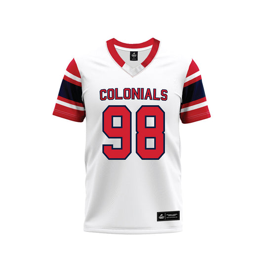 Robert Morris - NCAA Football : Lucas Lambert- Pipkin - White Football Jersey-0