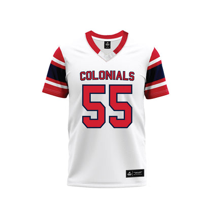 Robert Morris - NCAA Football : Tayvon Sherrell - White Football Jersey-0