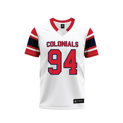 Robert Morris - NCAA Football : Semaj Fuse - White Football Jersey-0